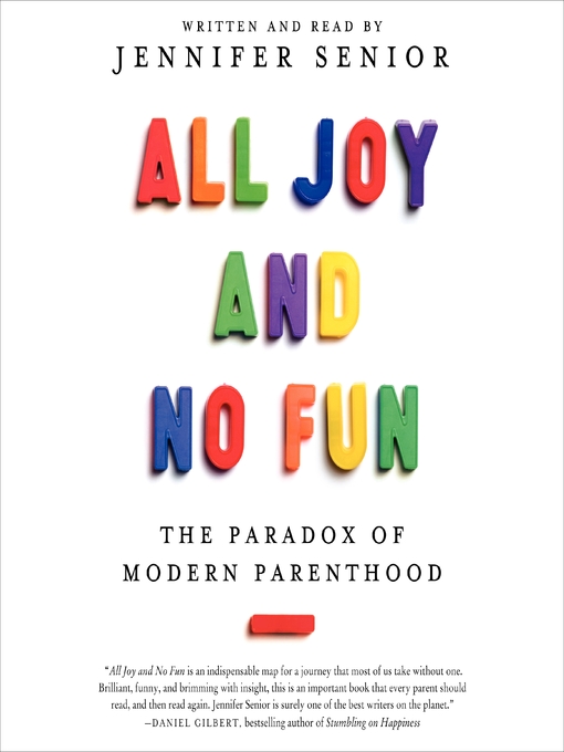 Cover image for All Joy and No Fun